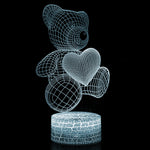 Load image into Gallery viewer, Teddy Bear with Heart HoloHue
