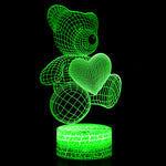 Load image into Gallery viewer, Teddy Bear with Heart HoloHue
